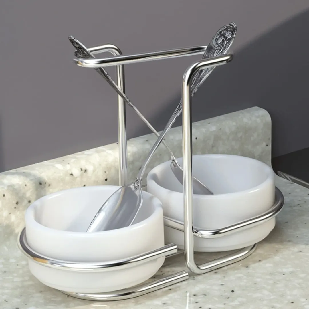 جا قاشقی کنار گازی مدل پولوتون دوقلو